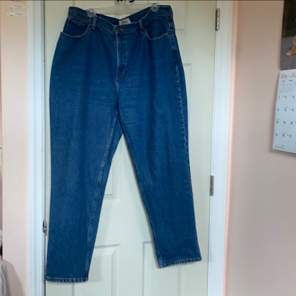 LL Bean Mom Jeans